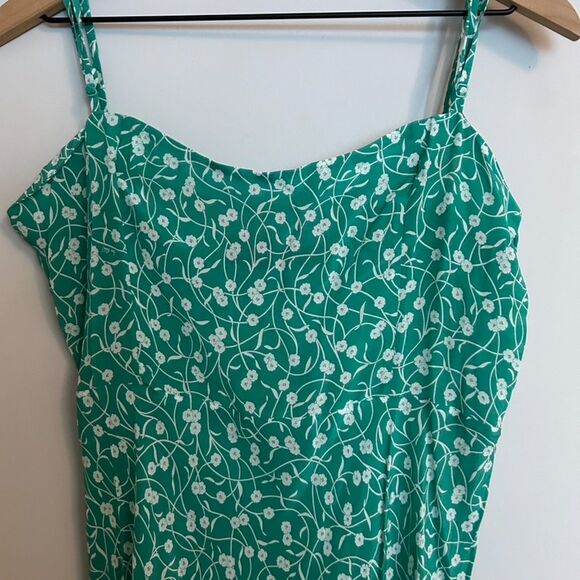 Realisation Par Amelia Dress in Poison Ivy Green Ivory Extra Large - Picture 6 of 14